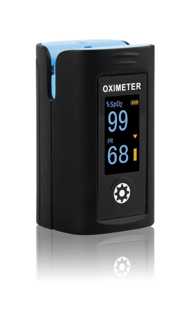 Bluetooth Low Energy wireless fingertip pulse oximeter provides